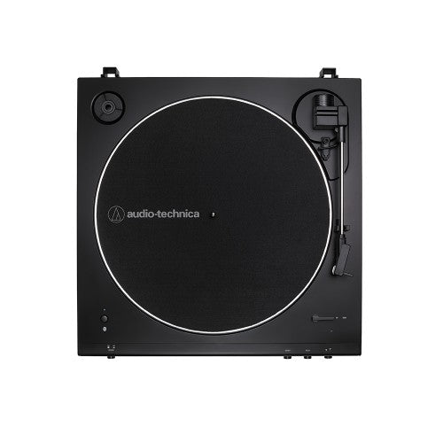 Audio-Technica AT-LP60XBT Giradischi con trasmissione cinghia e Bluetooth, Nero