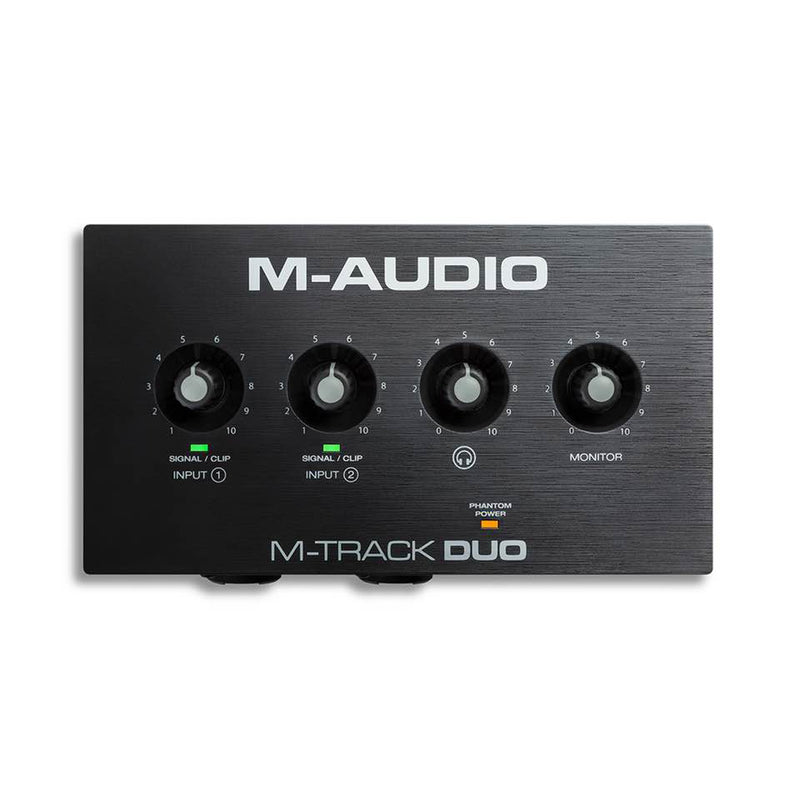 M-Audio M-TRACK DUO Interfaccia scheda audio USB 2In 2Out x mic strumento linea