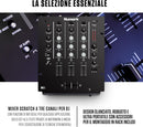 Numark M4 Mixer Scratch Professionale per Dj a 3 canali, Nero