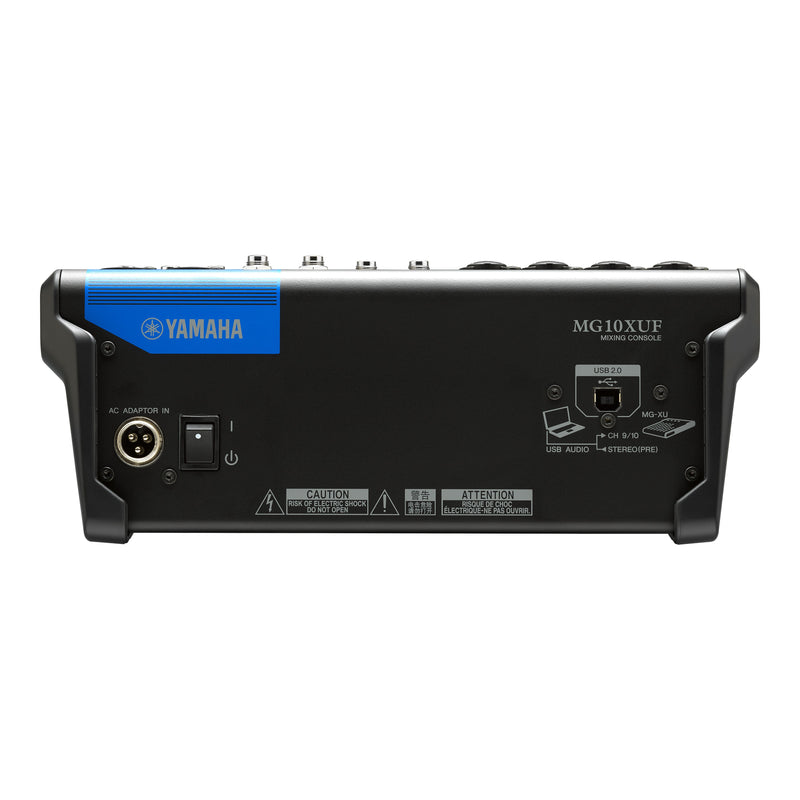 B-STOCK GARANTITO Yamaha MG10XUF Mixer Pro 10 Canali USB + 4 Mic alim. Phantom