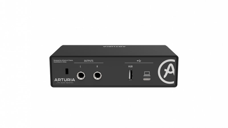 Arturia MINIFUSE 1 BLACK Interfaccia Audio USB C con 1-IN Combo / 2-OUT, Nero