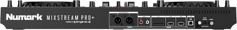 Numark MIXSTREAM PRO+ Controller Dj 2Deck WiFi integrato Touch screen da 7" Nero