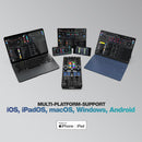 Reloop MIXTOUR PRO Controller DJ all-in-one 4Deck x softw. Algoriddim djay Pro