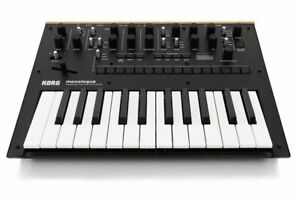 Korg MONOLOGUE BK Sintetizzatore analogico programmabile 25tasti Midi e USB Midi