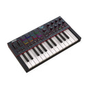 Akai MPK Mini Play MKIV Mini Tastiera Controller Midi 25T, USB e 8 Pad MPC, Nero