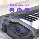 Yamaha NP-15B BLACK PIAGGERO Pianoforte Tastiera Digital portatile batterie 61T