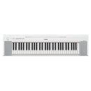 Yamaha NP-15WH WHITE PIAGGERO Pianoforte Tastiera Digital portatile batterie 61T