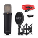 Rode NT1 5TH Generation Microfono Pro Studio + filtro antipop, XLR e USB Black