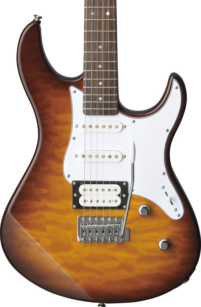 Yamaha PAC212VQM TBS Chitarra Elettrica ser. Pacifica 22t Tobacco Brown Sunburst