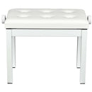 Proel PB60MSSWWH Panca x pianoforte. altez. regol. acciaio vernic. bianco opaco