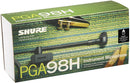 Shure PGA98H-TQG Microfono Professionale Condensatore Cardioide x Strumen. Fiato