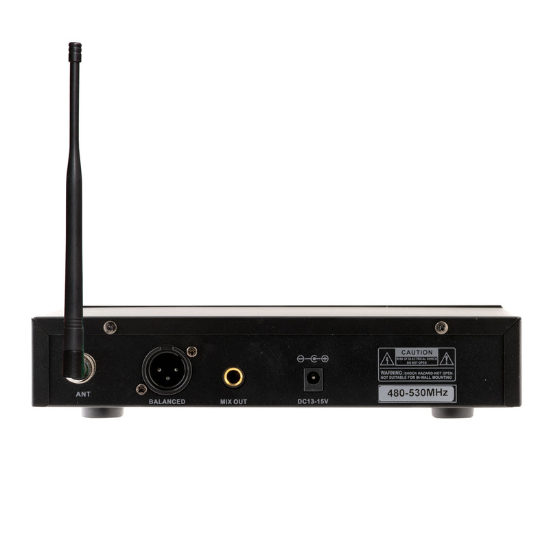 Audiodesign PMU 2211 Sistema Microfonico Wireless con Palmare UHF F.: 480-530MHz