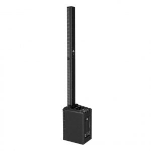 HK Audio Polar 8 Coppia Sistema audio colonna con Bluetooth 1200w di picco, Nero