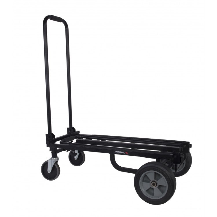 Proel PROKARTXL Carrello x trasporto attrezzature musicali x DJ portatile, Nero