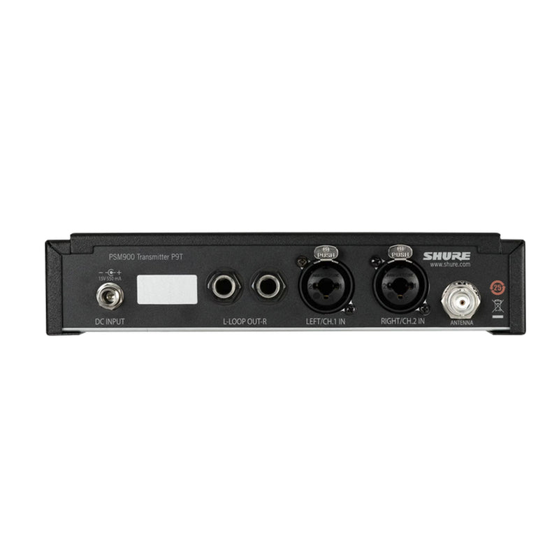 Shure PSM900 Ear Monitor Bundle P9TE=-K1E Trasmettitore + P9RA+=-K1E Bodypack