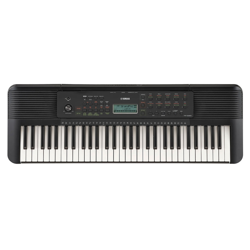 Yamaha PSR-E283 Tastiera Digitale Entry Level Portatile da 61 Tasti, Nero