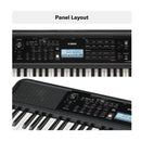 Yamaha PSR-E383 Tastiera Dig. Portatile 61T + Dam BT100 Borsa trasporto