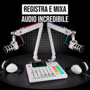 Rode RODECASTER PRO II Controller audio x studio x streamer podcaster Bianco