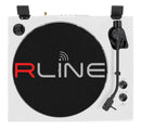 Redline RLTN11WH Giradischi cinghia Bluetooth Bianco L.+2 Klipsch GIG XL 30w RMS