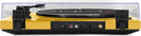 RLINE RLTN11GY Giradischi a cinghia con modulo Bluetooth, Giallo Lucido