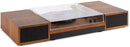Fenton RP165 (102.154) Wood Giradischi con casse e bluetooth 100w, Legno Marrone