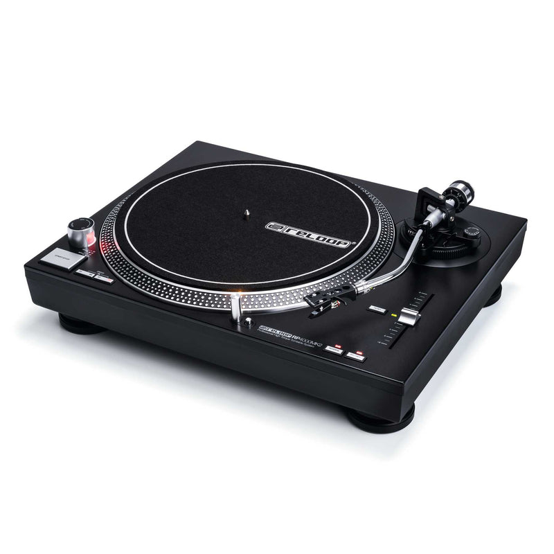 Reloop RP-4000 MK2 Coppia Giradischi Pro a trazione diretta x Dj incl. testina