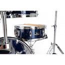 PEARL ROADSHOW RS505C/C743 Batteria 5p Cassa 20" Hardw. Piatti, Royal Blue Metal
