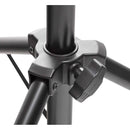 Proel RSM360WOB Leggio Musicale forato con altezza regolabile Nero Opaco