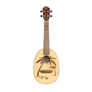 Ortega RUPA5 Ukulele Concert Spruce/ Sapele Natural Serie Bonfire a 18 Tasti