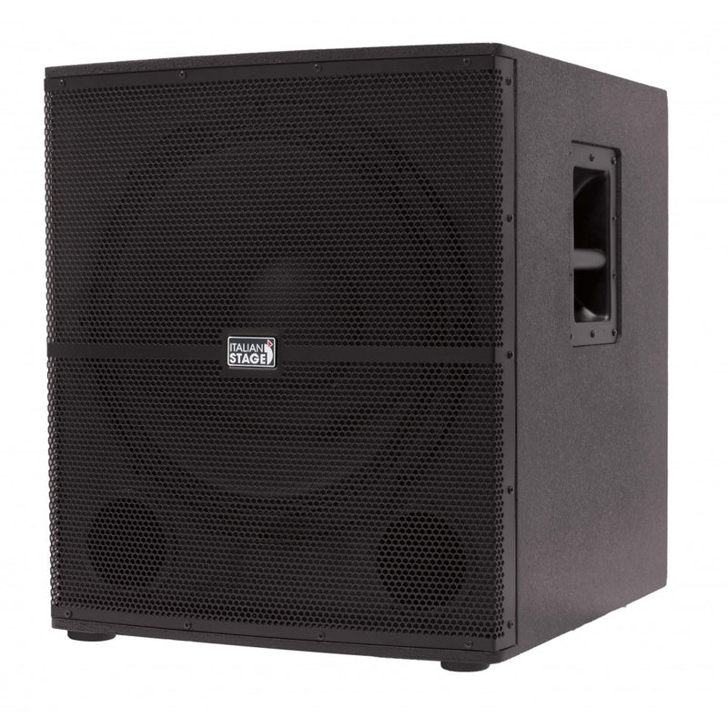 Italian Stage IS S118A Subwoofer Attivo 700w picco + COVERS118 Cover protezione