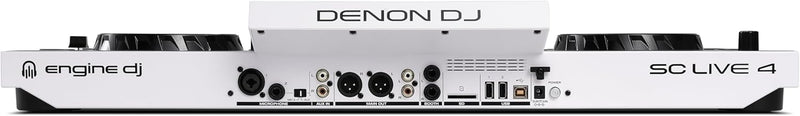 Denon Dj SC LIVE 4 WHITE Controller Dj 4Deck Disp.7" M.Integr. Router WI-FI Int.
