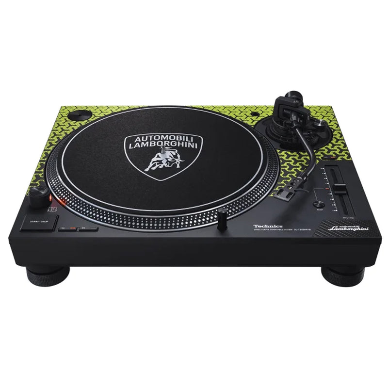 Technics SL-1210MK7B Lamborghini Green Vert Giradischi Pro x Dj trazione diretta