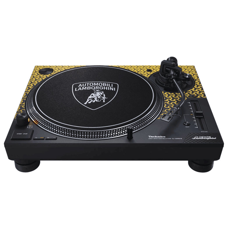 Technics SL-1210MK7B Lamborghini Giallo Giradischi Pro x Dj trazione diretta