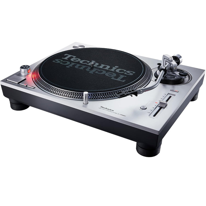 Technics SL-1200MK7S Silver Giradischi Professionale dj trazione diretta Argento