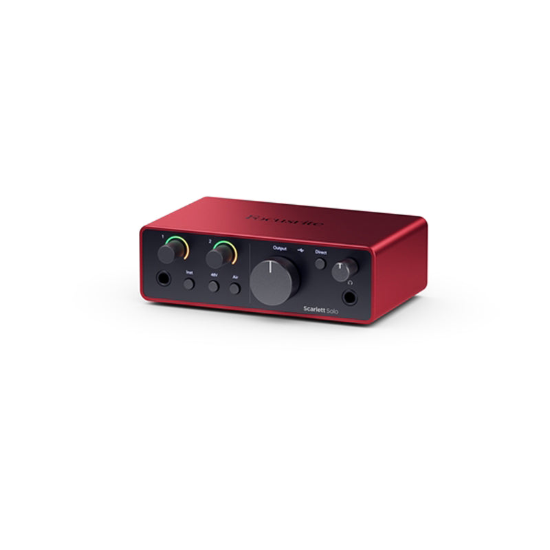 Focusrite Scarlett Solo 4gen Interfaccia audio USB professionale