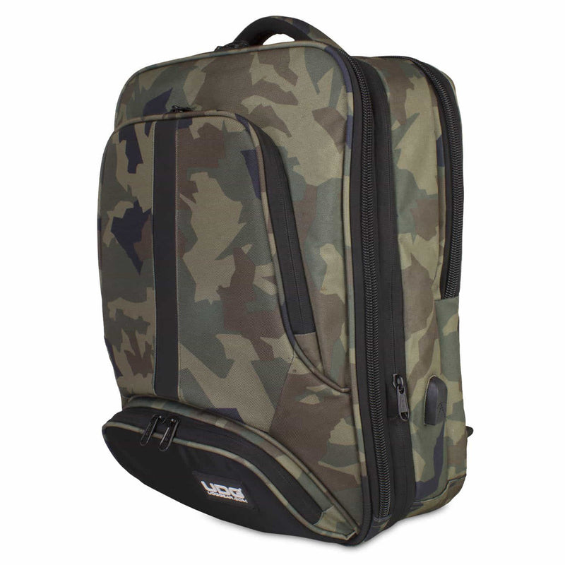 UDG U9108BC-OR Ultimate Backpack Slim Black Camo Orange Inside Zaino x contr. Dj