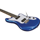 Eko CAMARO VR 2-90 BLUE SPARKLE Chitarra Elettrica 22T 2pickup P-90 Blue Sparkle - GlobalNet Shop