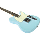 Eko VT-380 V-NOS DAPHNE BLUE Chitarra Elettrica 22T con due pickup single-coil