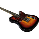 Eko VT-380 V-NOS SUNBURST Chitarra Elettrica 22 Tasti con due pickup single-coil