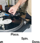 AM Clean Sound VINYL BRUSH Spazzola in fibra di carbonio x la pulizia del vinile