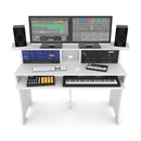 Glorious WORKBENCH WHITE Workstation console di lavor x prod. musicali, Bianco