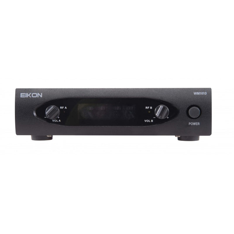 B-STOCK GARANTITO Proel EIKON WM101DMV2 Radiomicrofono UHF 2Mic Palmari Wireless