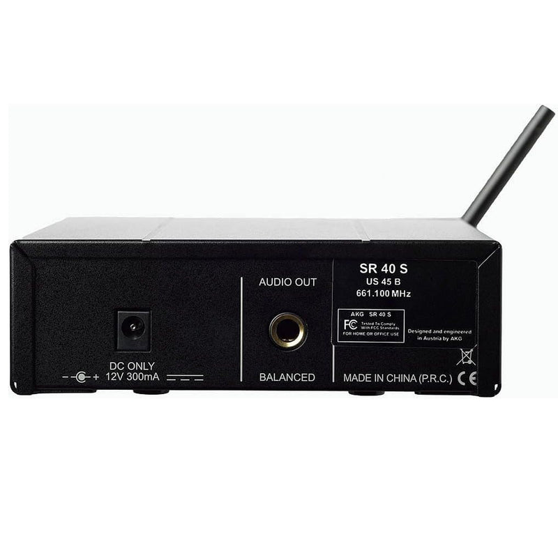 AKG WMS40 Mini Vocal Set ISM1 (863.100MHz) Sistema mic wireless palmare-gelato