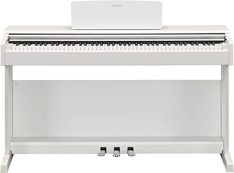 Yamaha YDP-145WH Arius Pianoforte Digit. 88 T. Pesati + B1-WH Panchetta, Bianco