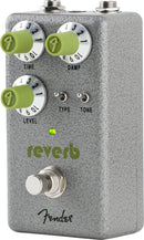 Fender Hammertone Reverb Pedale a 3 effetti di riverbero: Hall, Room e Plate