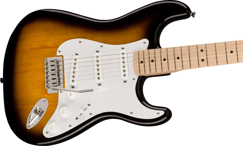 Fender Squier Sonic Stratocaster White Pick. 2-Color Sunburst Chitarra Elet. 21T