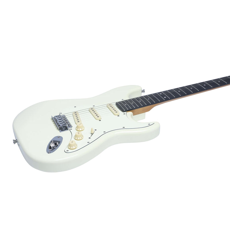 Eko ST-300 OLYMPIC WHITE Chitarra Elettrica a 22 Tasti e 3 pickup single-coil