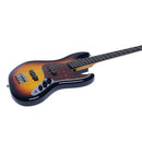Eko JB-300 SUNBURST Basso Elettrico a 4 corde a 21 Tasti e con 2 pickup JB Sunburst - GlobalNet Shop