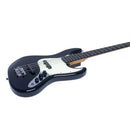 Eko JB-300 BLACK Basso Elettrico a 4 corde a 21 Tasti e con 2 pickup JB, Nero - GlobalNet Shop