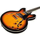 Eko FUSION SUNBURST Chitarra semiacustica 22T con 2 pickup humbucker, Sunburst - GlobalNet Shop